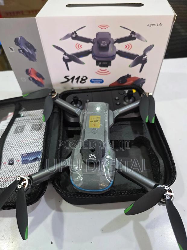 S118 Brushless Motor Drone Dual Hd Camera Optical Flow Obstacle - thumbnail 6