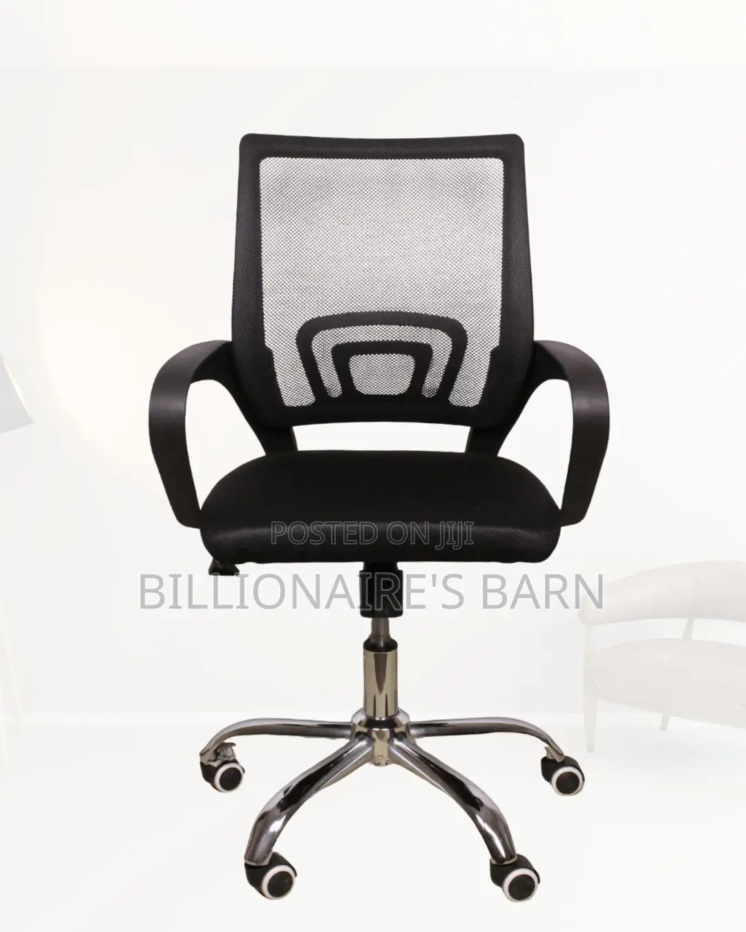 Breathable Secretarial Mesh Office Chair — Great for Study or Work