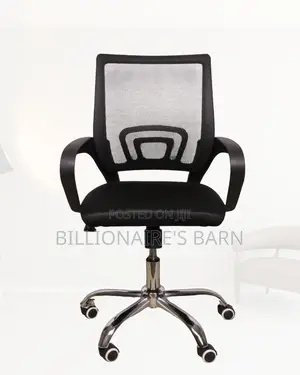 Breathable Secretarial Mesh Office Chair — Great for Study or Work