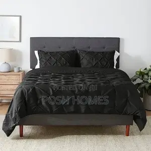 Deluxe Pinch Pleatcross Pintuck Duvet Cover Set