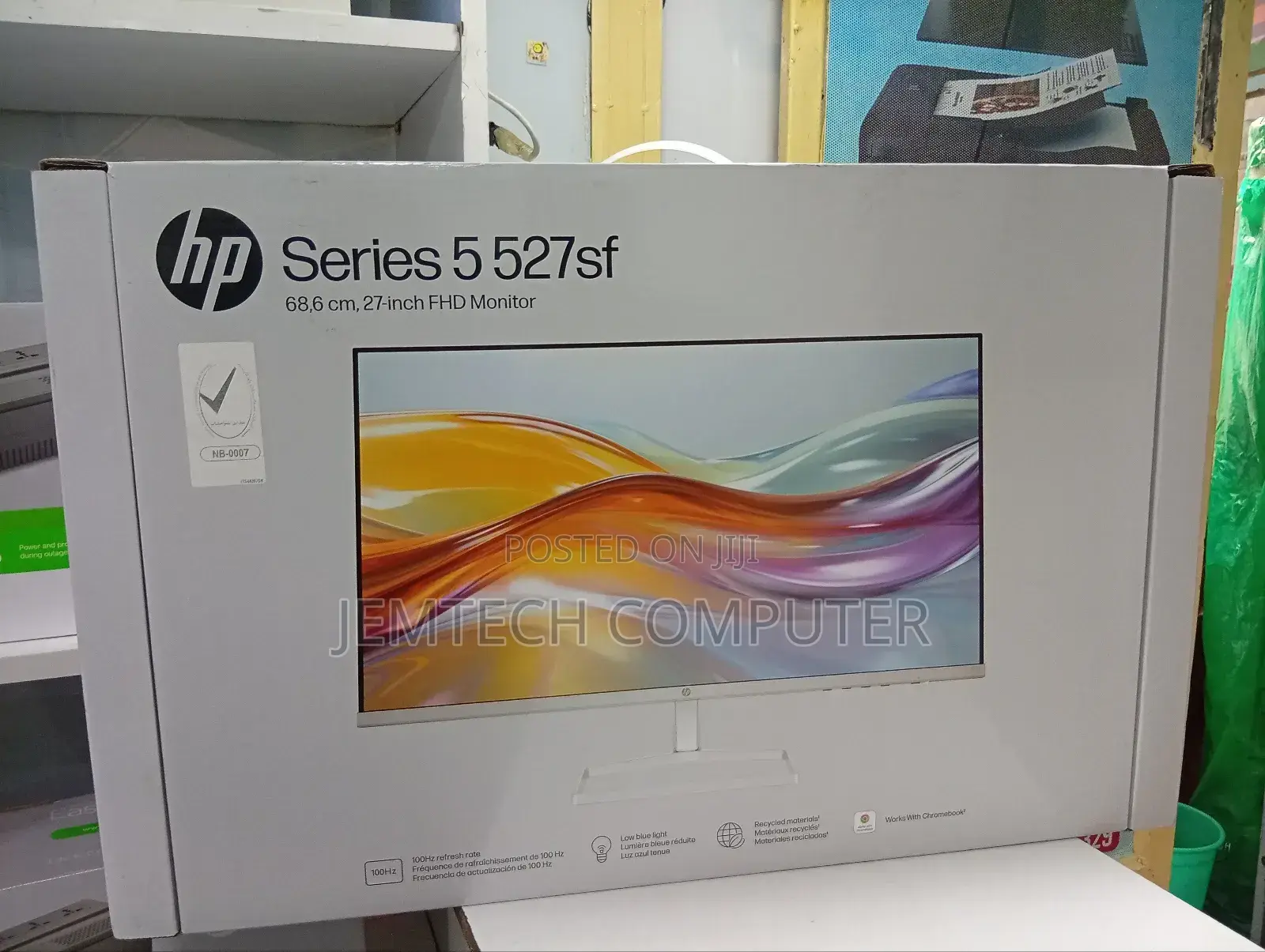 527sf Hp 27" FHD Black Monitor \^Hp 527sf FHD
