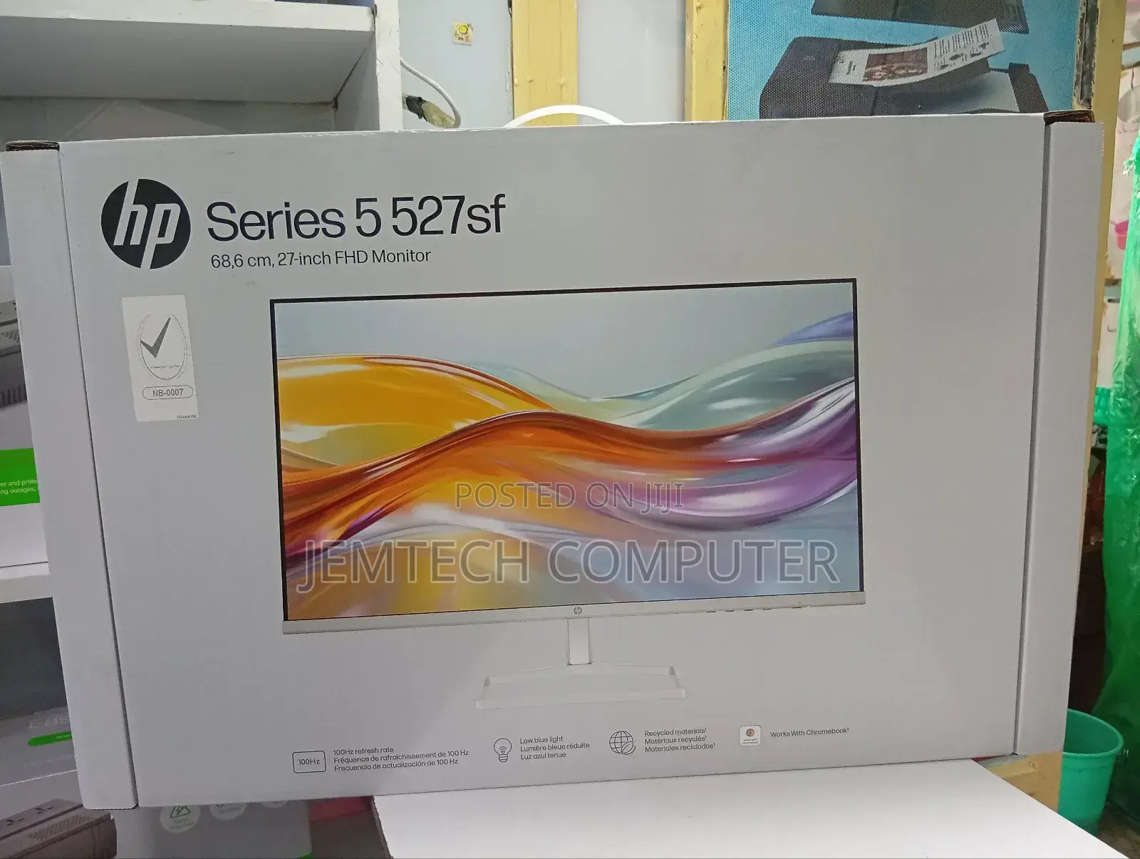 527sf Hp 27" FHD Black Monitor \^Hp 527sf FHD