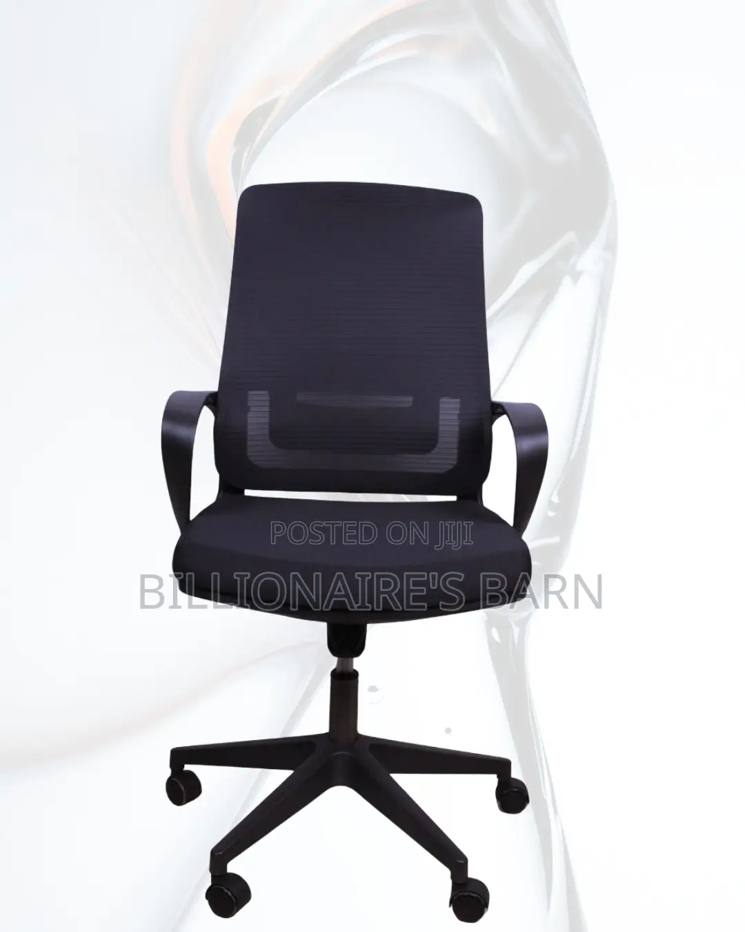 Black Ergonomic Mesh Office Chair (Pro-Grade) — Restocked!