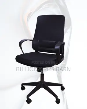 Black Ergonomic Mesh Office Chair (Pro-Grade) — Restocked!