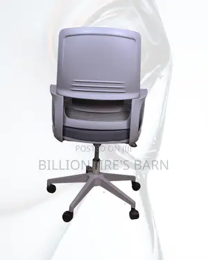 New Arrival Grey Ergonomic Mesh Office Chair — Strong Stable Base