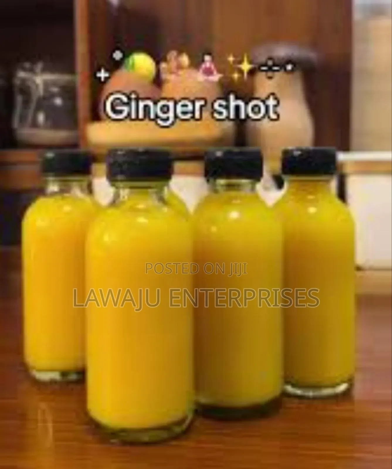 Ginger Shots  Bottle