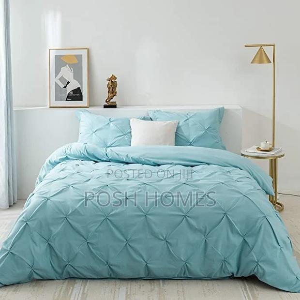 Soft and Elegant Quality Pintuck Duvet Cover Set