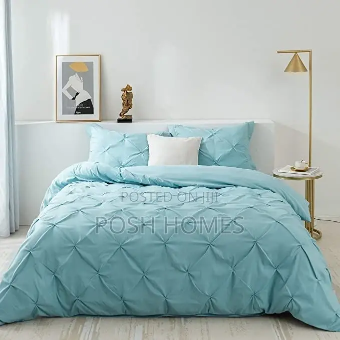 Soft and Elegant Quality Pintuck Duvet Cover Set