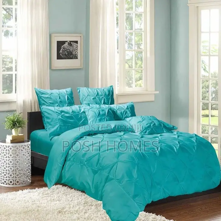 Soft and Elegant Quality Pintuck Duvet Cover Set