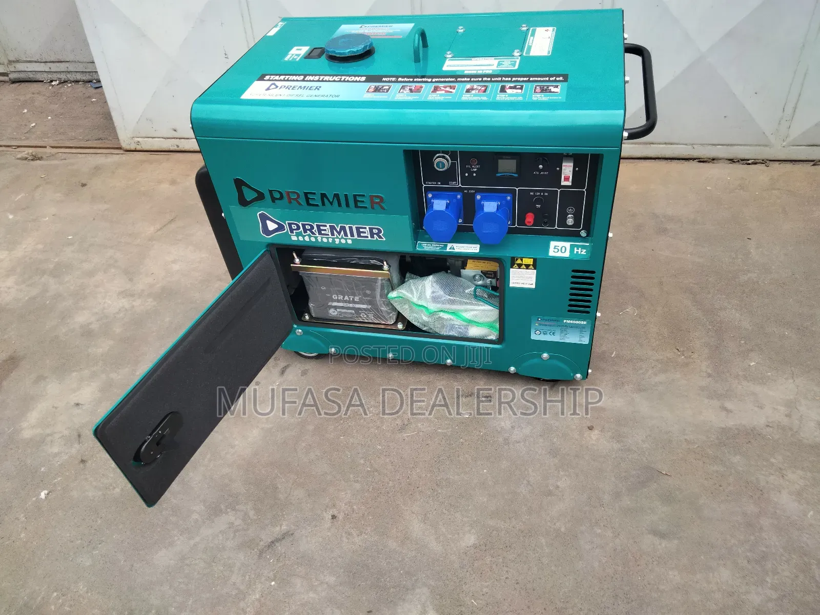 230v Silent Generator 6.5kva