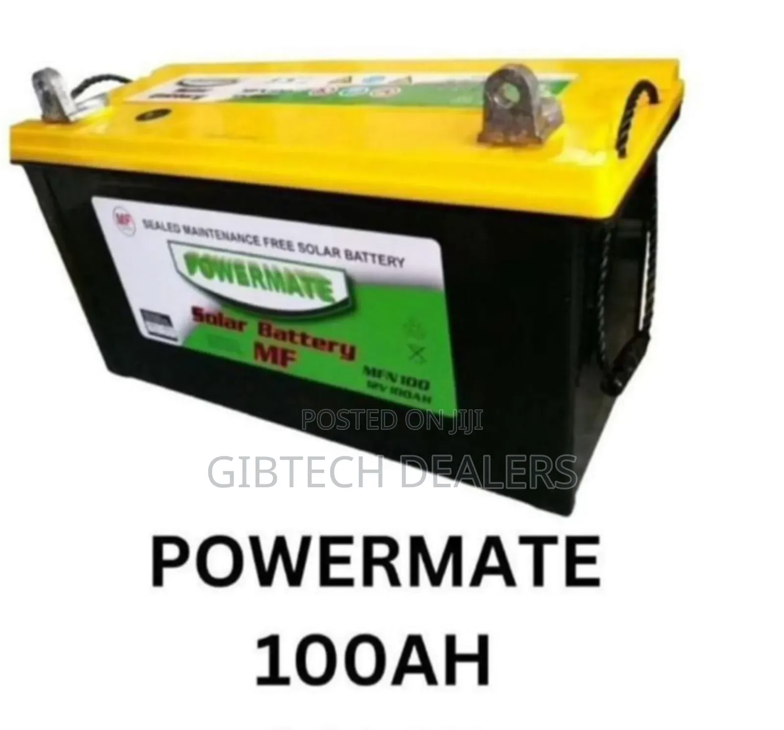 Powermate 100ah Solar Battery