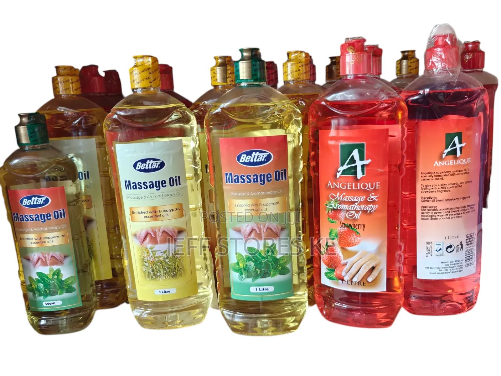Massage Oil Enriched With Essential Oil