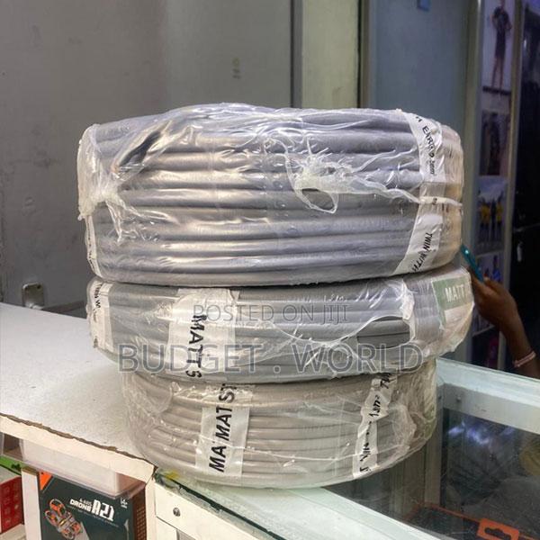 Grey 300-500v Wiring Cable2.5mm Twin With Earth 90m Roll Matstar 2.5mm