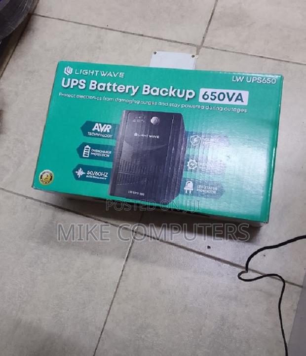 Efficient and Durable, Lightwave 650va Ups - Easy Monitoring