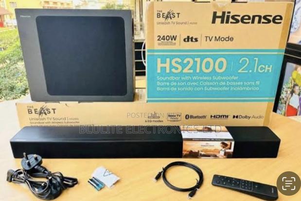 Hisense Hs2100 Sound Bar - main view