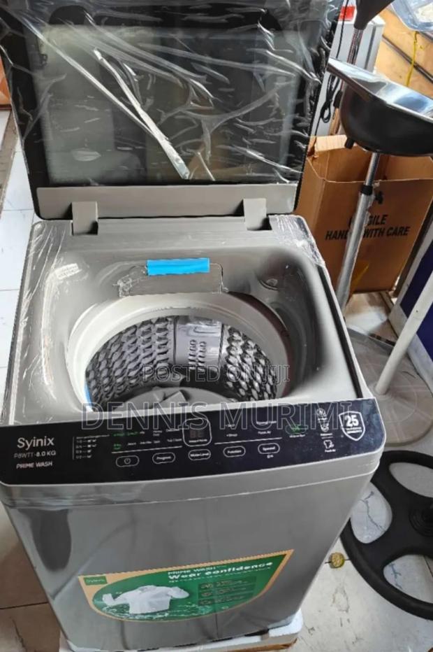 8kg Syinix Topload Full Automatic/Durable Automatic Machine - main view