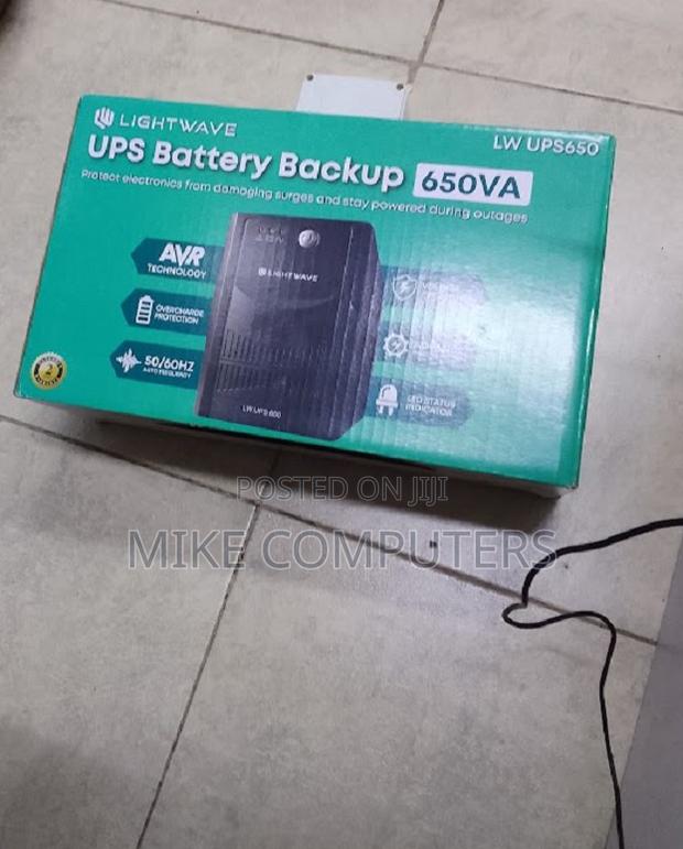Lightwave 650 Va Ups - Surge Protection and Voltage Regulation