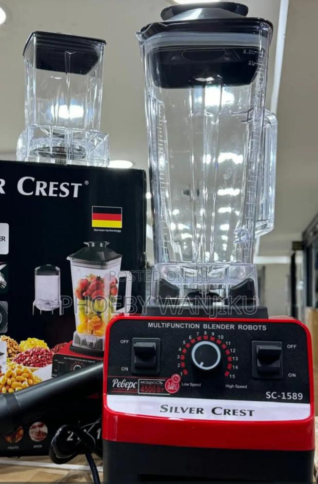 Commercial German Technology "Silver Crest"Blender - main view