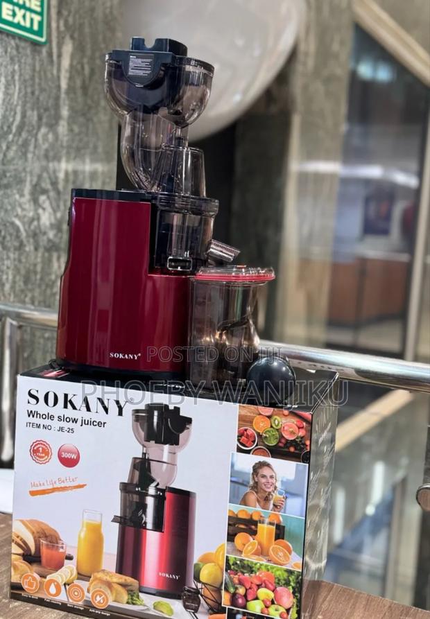 New Model Slow Sokany Juicer - main view