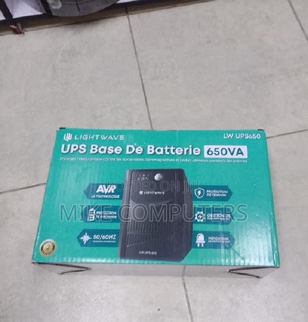 Back-Up -Battery Valuable Electronic. Ups 650va - main view