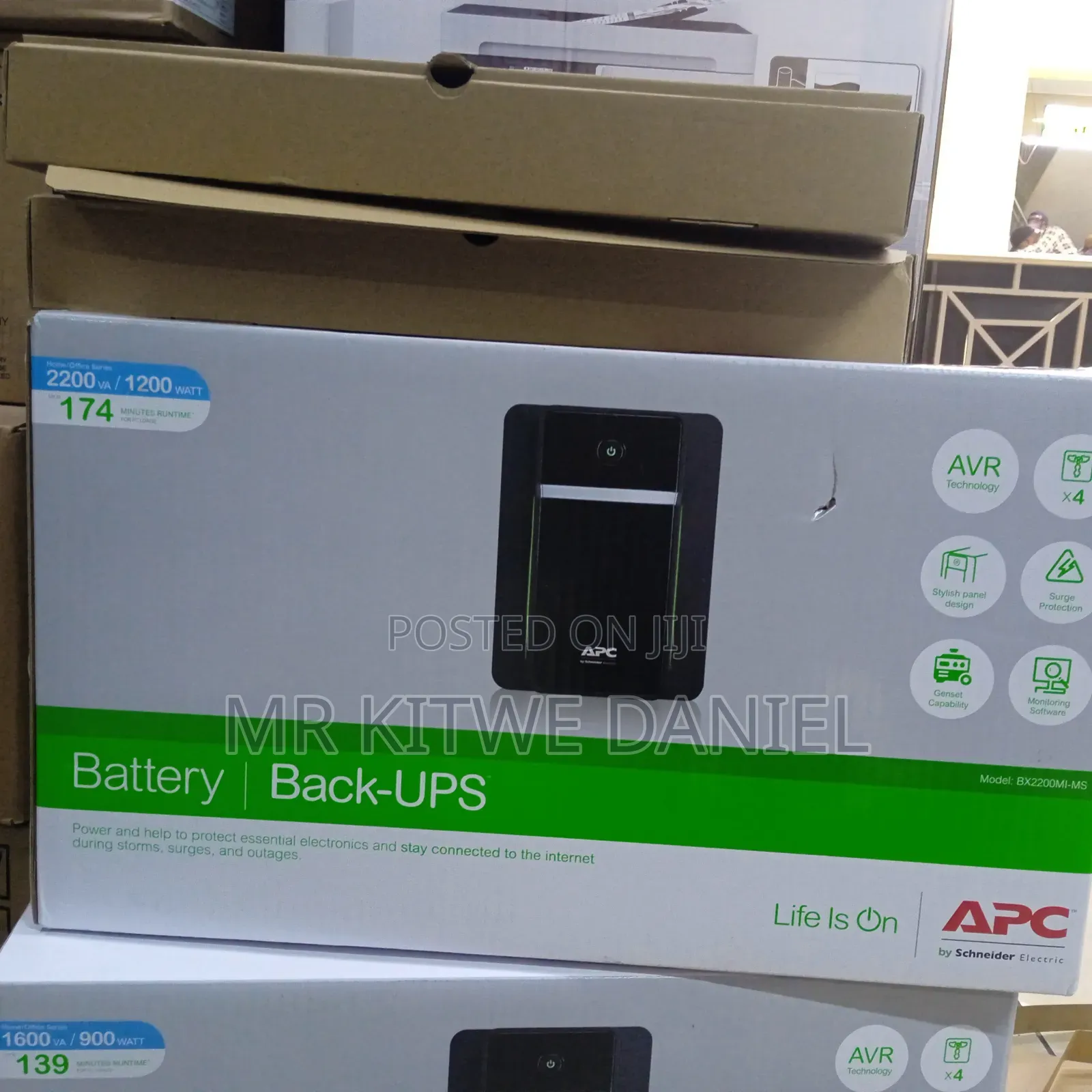 Apc 2200va Battery Backup Ups