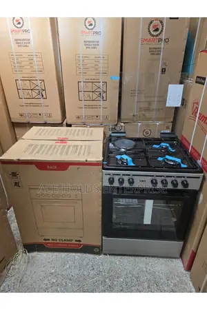 60*60 Von Cooker 3 Gas + 1 Electric Standing Cooker