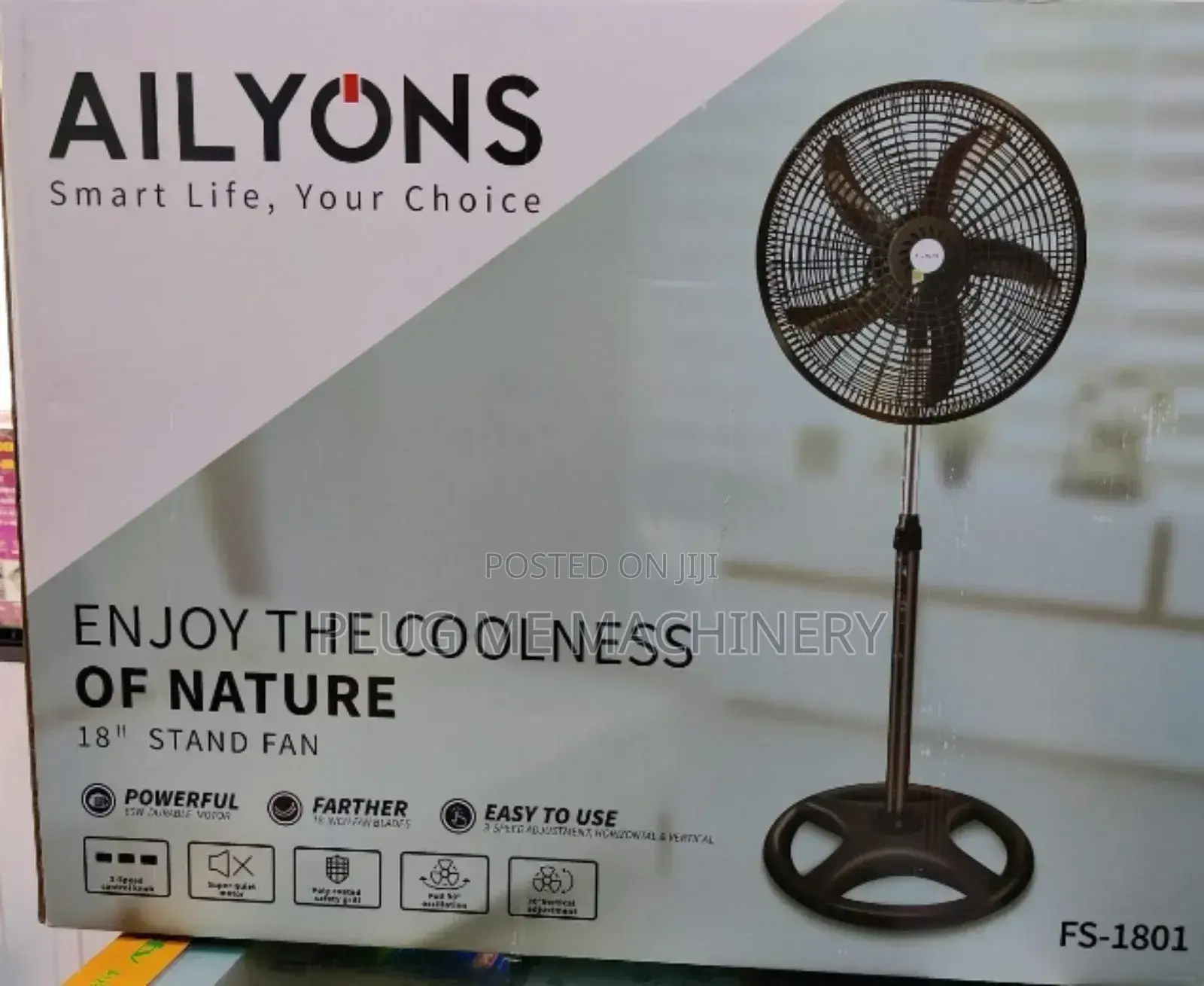 Ailyons 18 Inches Standing Fan/ Best Quality