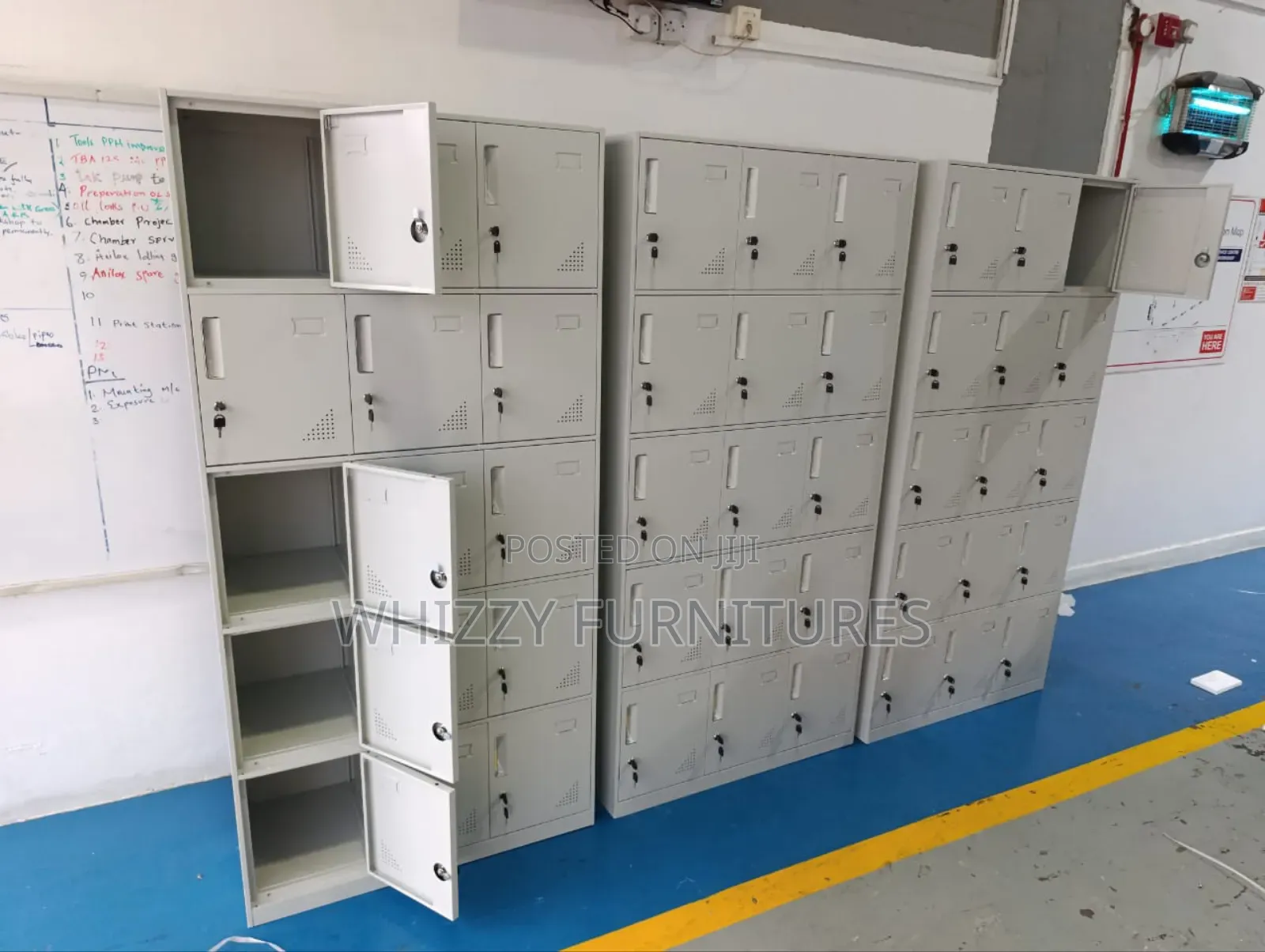 15-Door Steel Office Cabinet