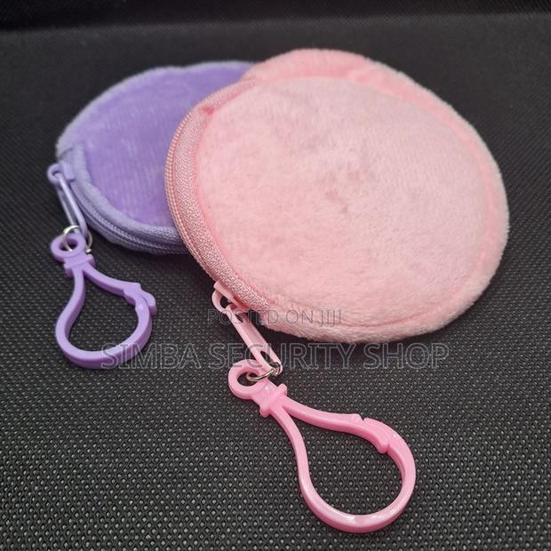 2-in-1 Plush Coin Purse Keychain Keyholder Wallet Gift Women Pendant