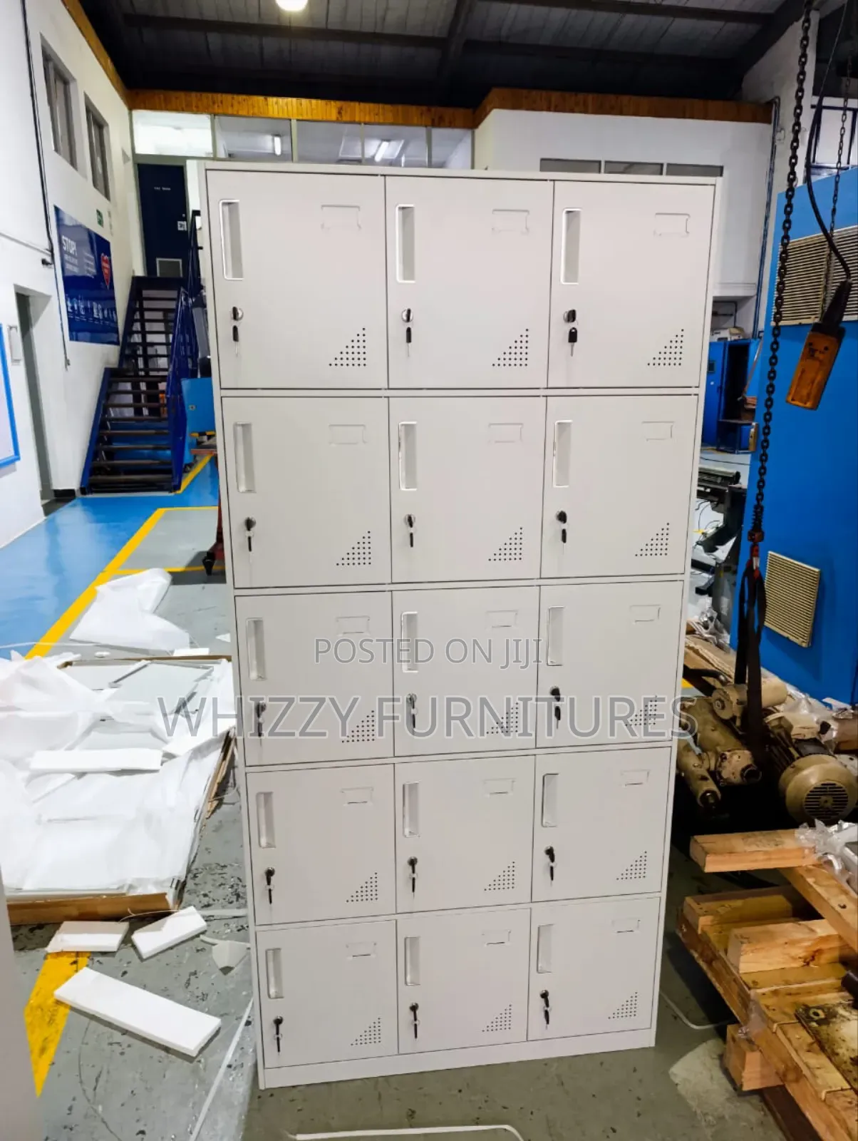 Multi-Door Metal Locker Cabinet