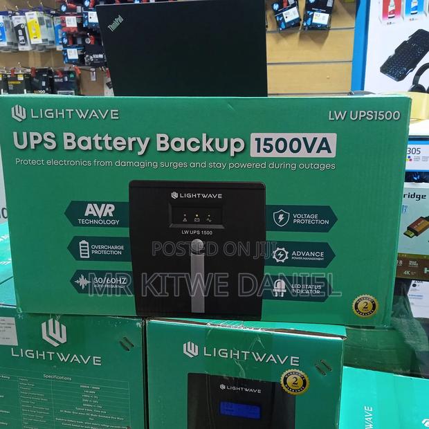 Lightwave 1500va Battery Backup Ups - thumbnail 3