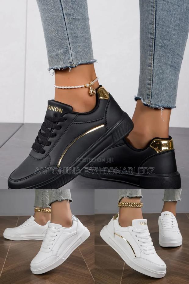 Ladies Comfortable Sneakers - main view