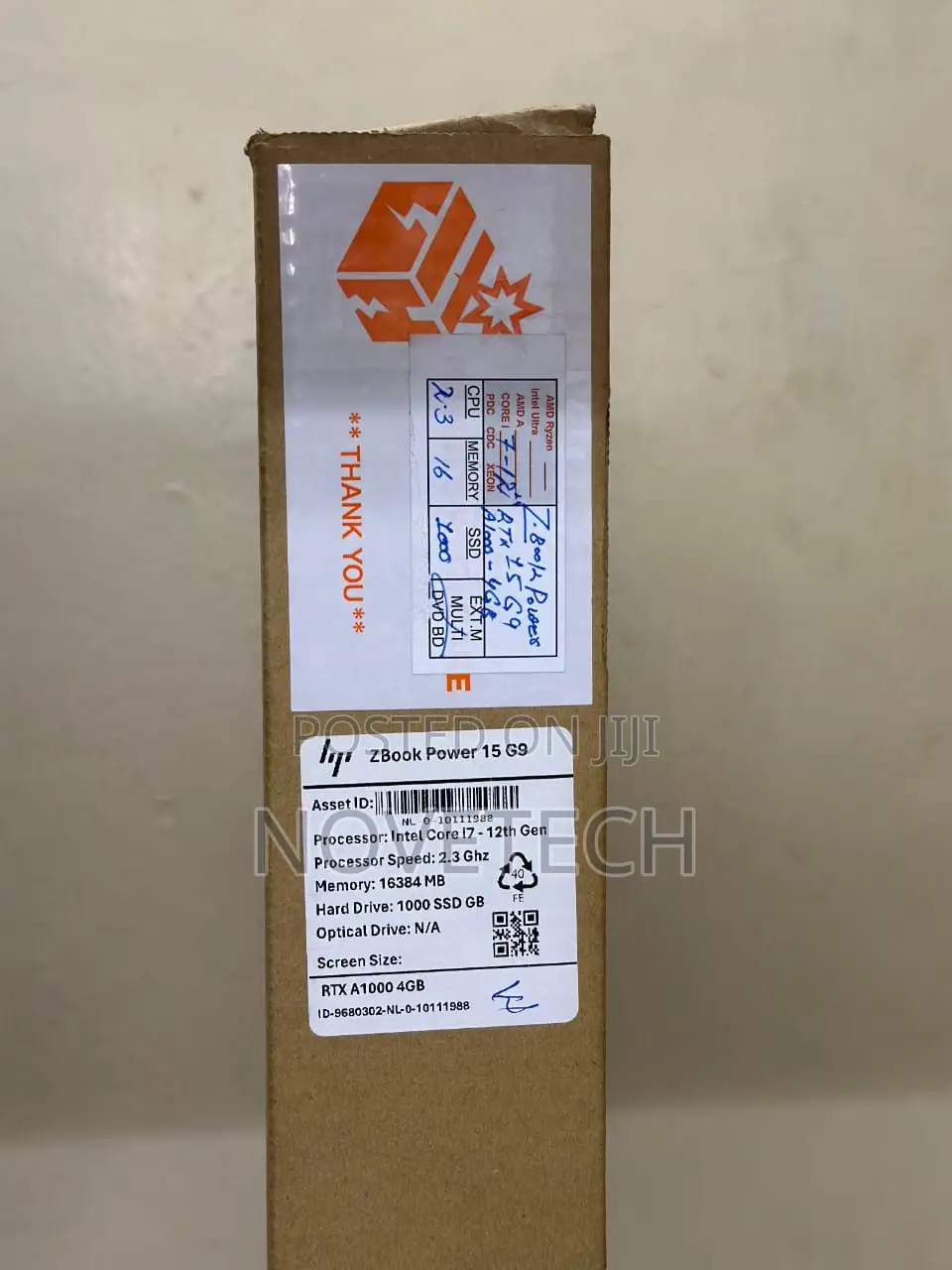 Laptop HP ZBook Power G9 I7 16GB Intel Core I7 SSD 1T