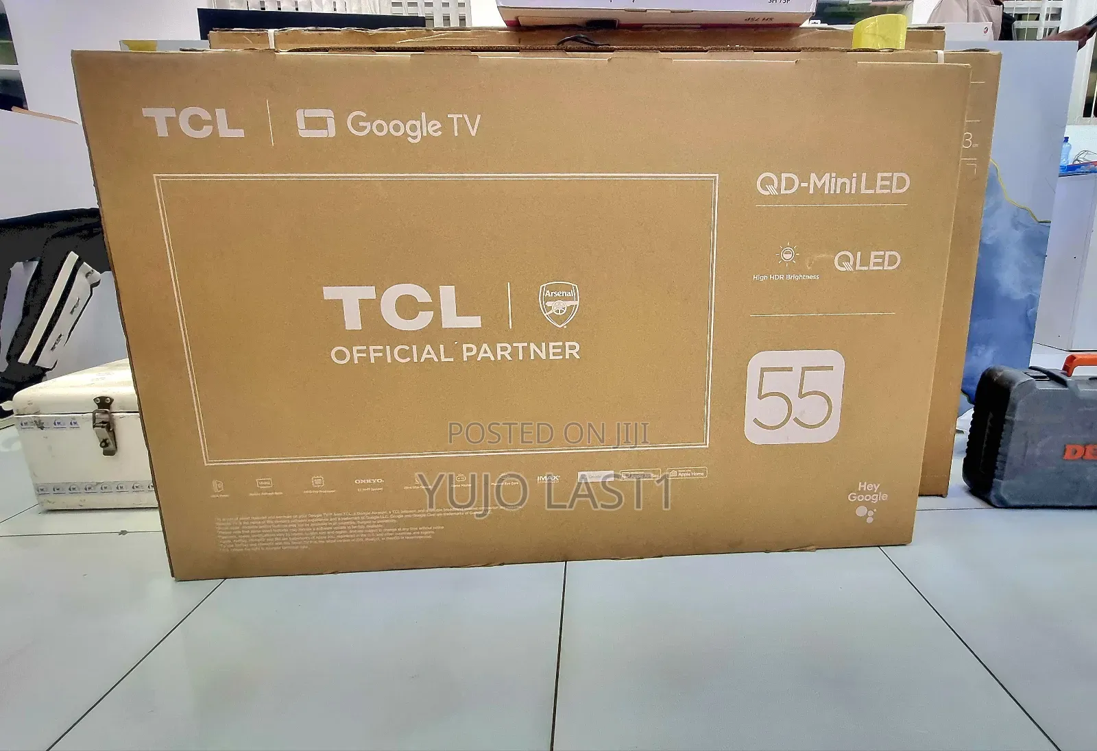 55 Inch TCL Tv C6k Premium Qd-Miniled Tv