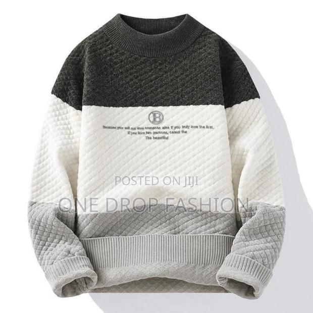Fashion B Mens Warm Sweaters Sizes M-3xl