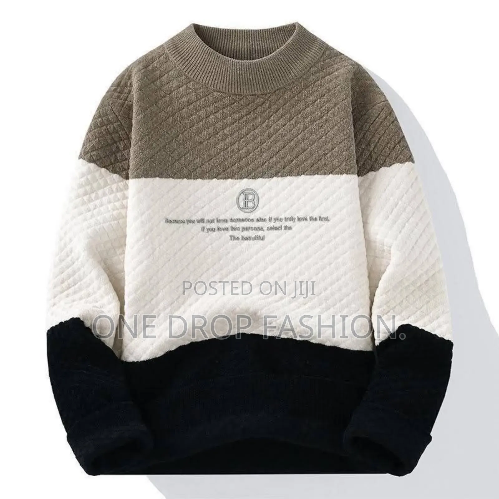 Fashion B Mens Warm Sweaters Sizes M-3xl