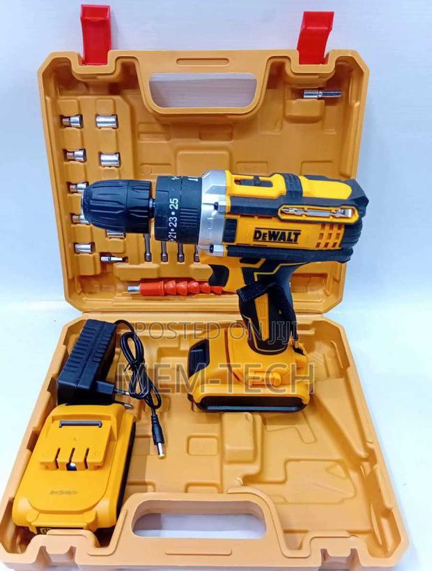 Powerful Complete Dewalt Cordless 36v Drill Set