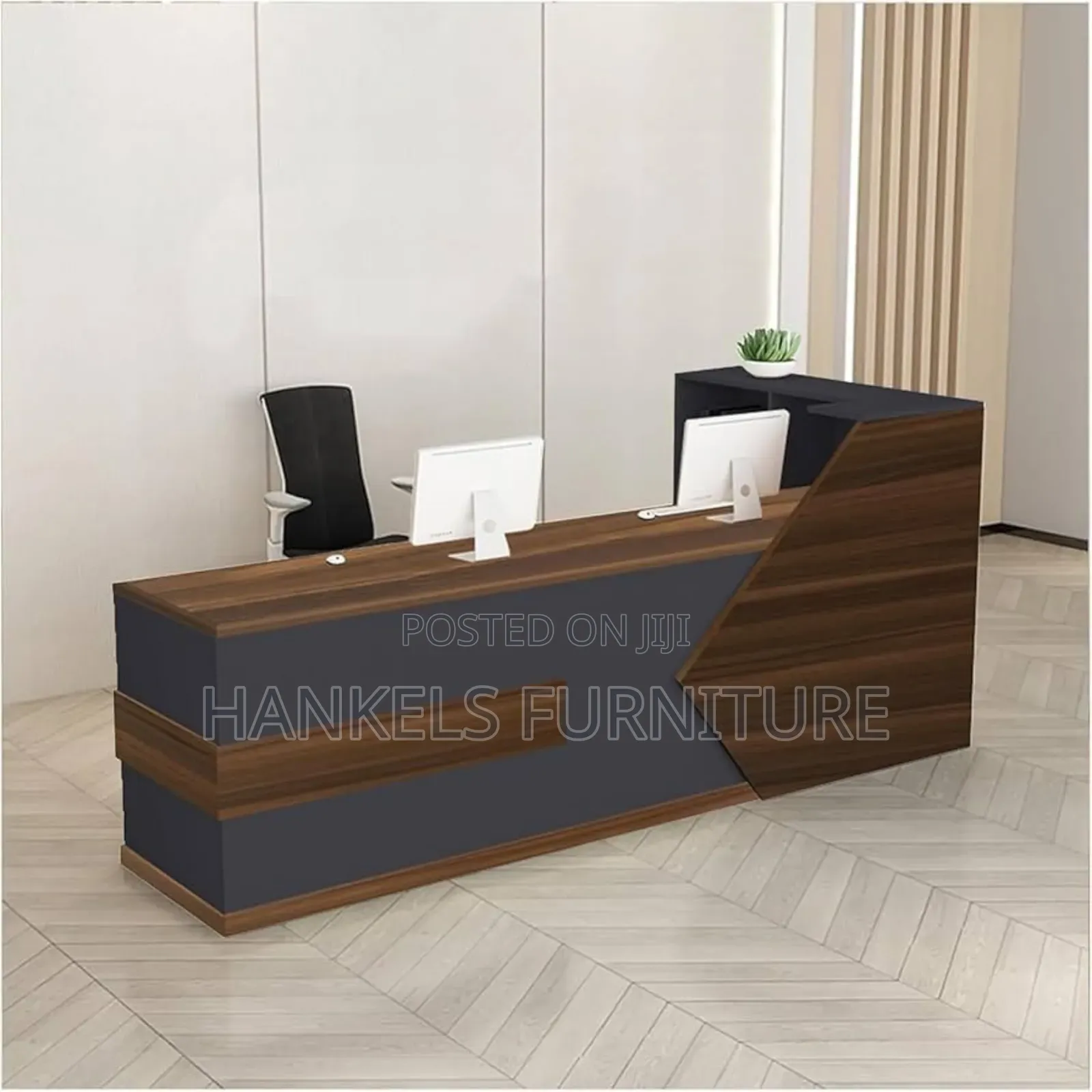 Modern Reception Table With Storage