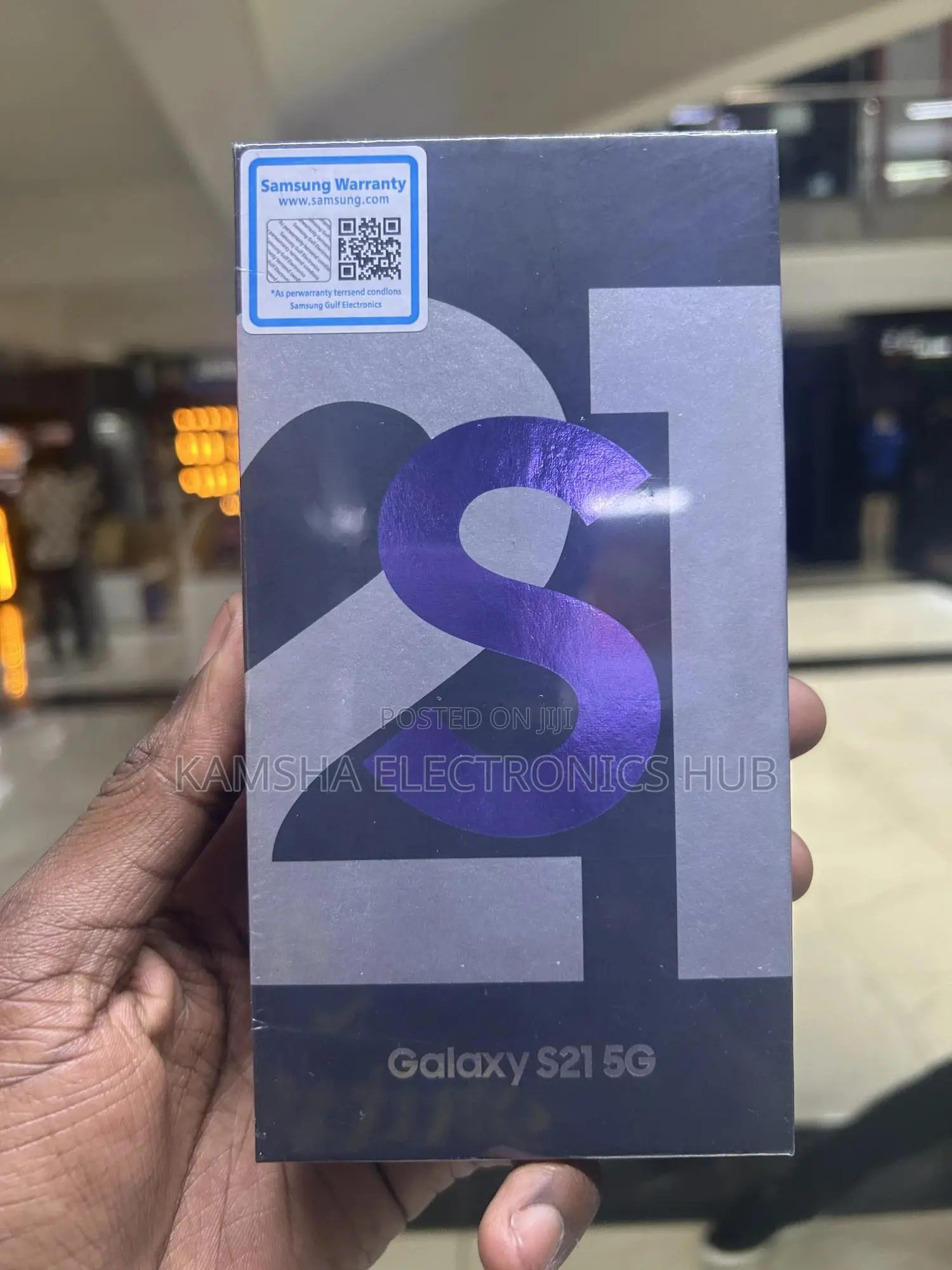 New Samsung Galaxy S21 5G 256 GB Blue