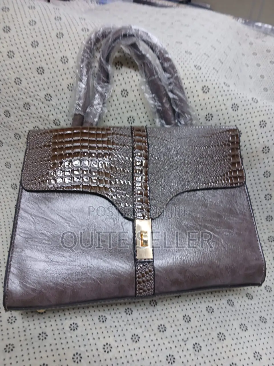 Ladies Strong Leather 3in1 Handbag