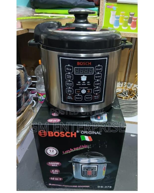 Bosch Electric Pressure Cooker 6 LTRS