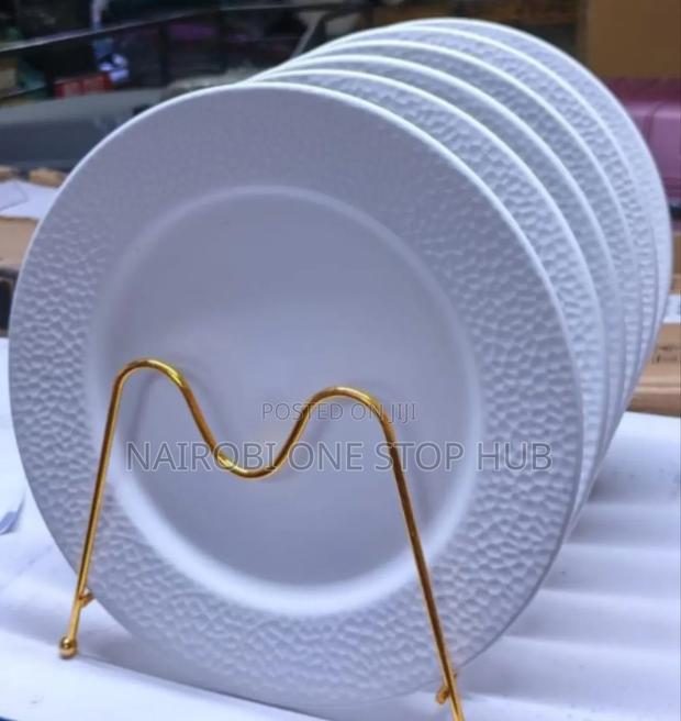 Durable and Stylish Dinner Plate 6 PCS Ceramic - main view