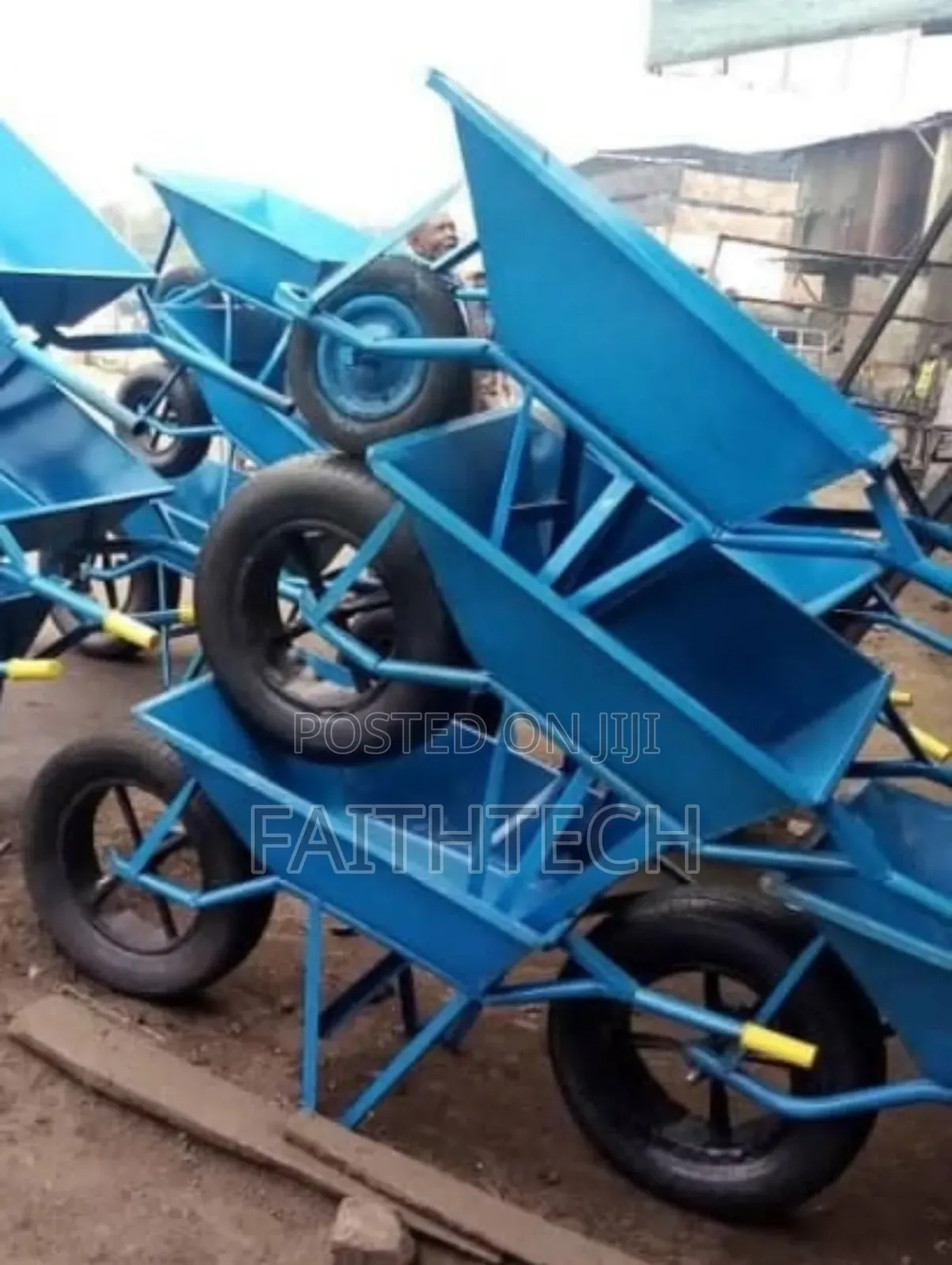 Heavy Gauge Wheel Barrows Machine