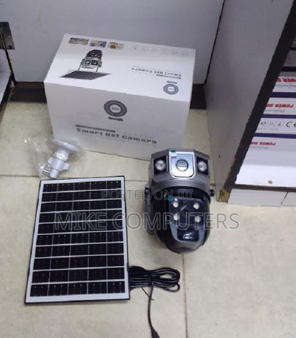 Affordable 4g Solar Camera 5mp Black