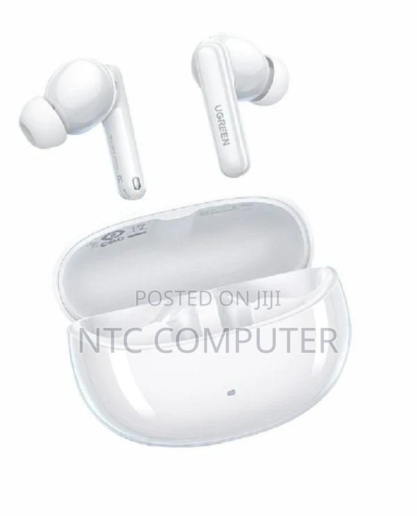 Ugreen Hitune T3 Pro Active Noise-Cancelling Wireless Earbuds - White
