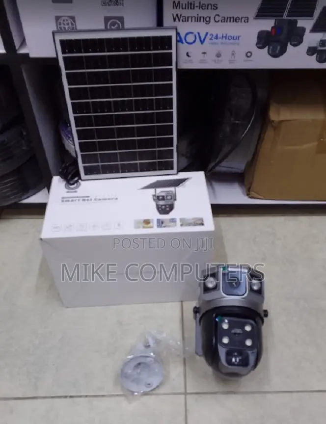 Solar 4g CCTV Security PTZ Camera – 4g Solar