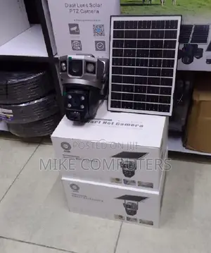 4g PTZ Solar CCTV Camera Solar 4g Dual View