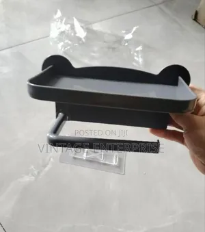 Punch Free Toilet Tissue Holder