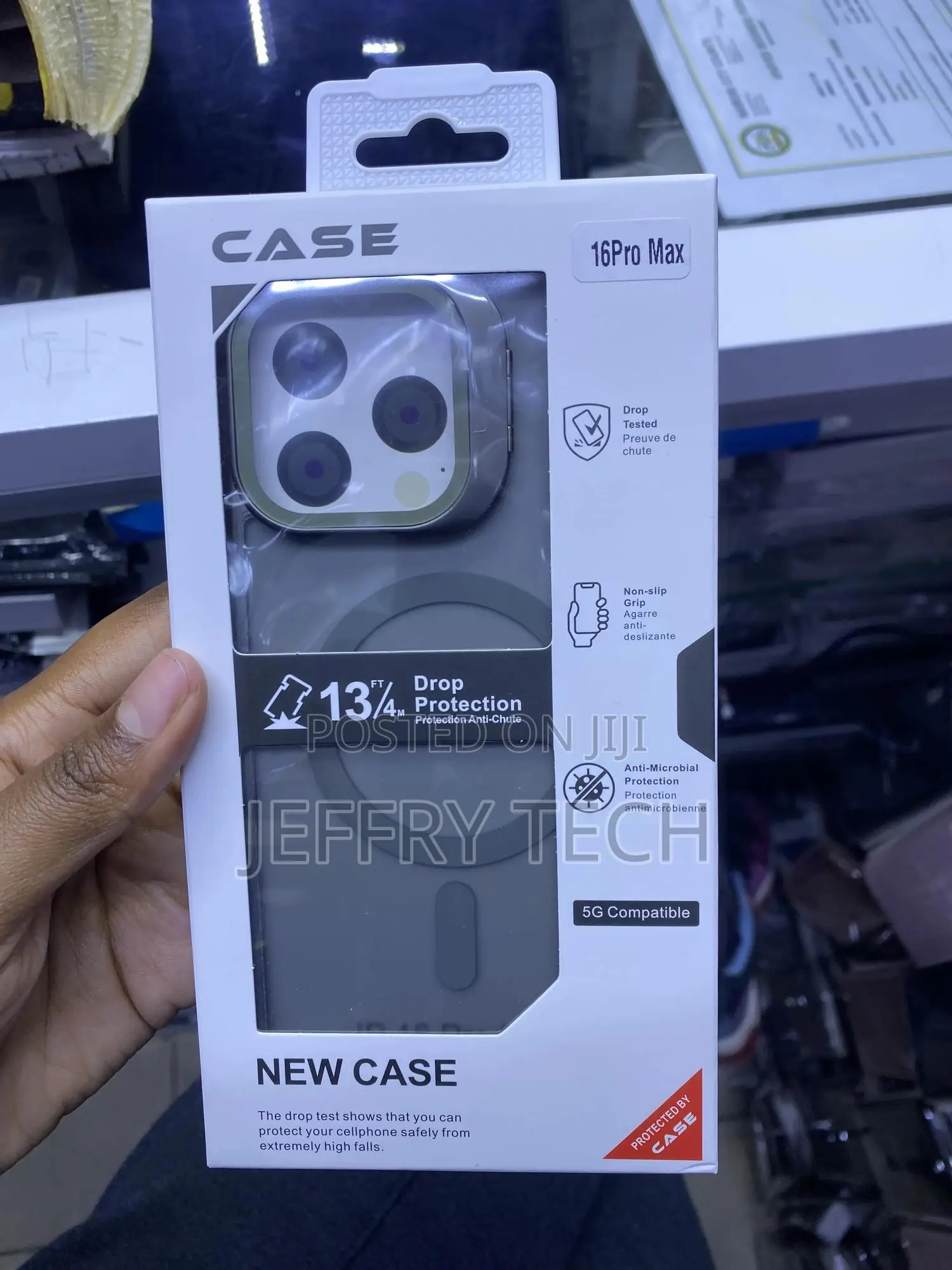 Lisheng Translucent Matte Magnetic for iPhone 16 Pro Max Case