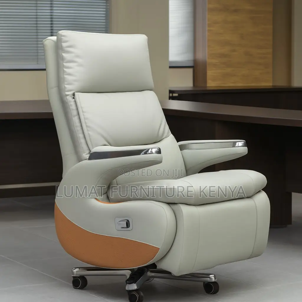 Adjustable Footrest Office Chair